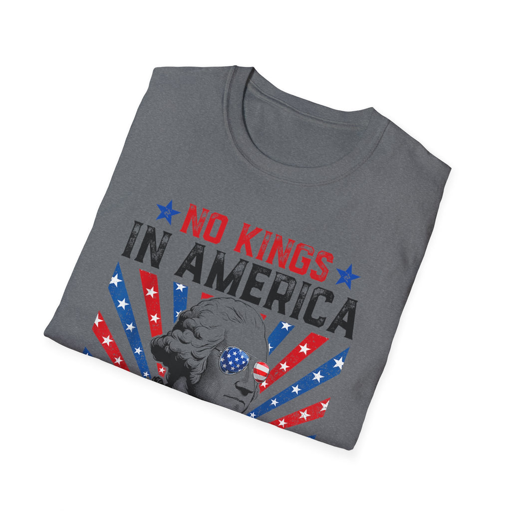 4th of July America Democracy No Kings Since 1776 T-Shirt