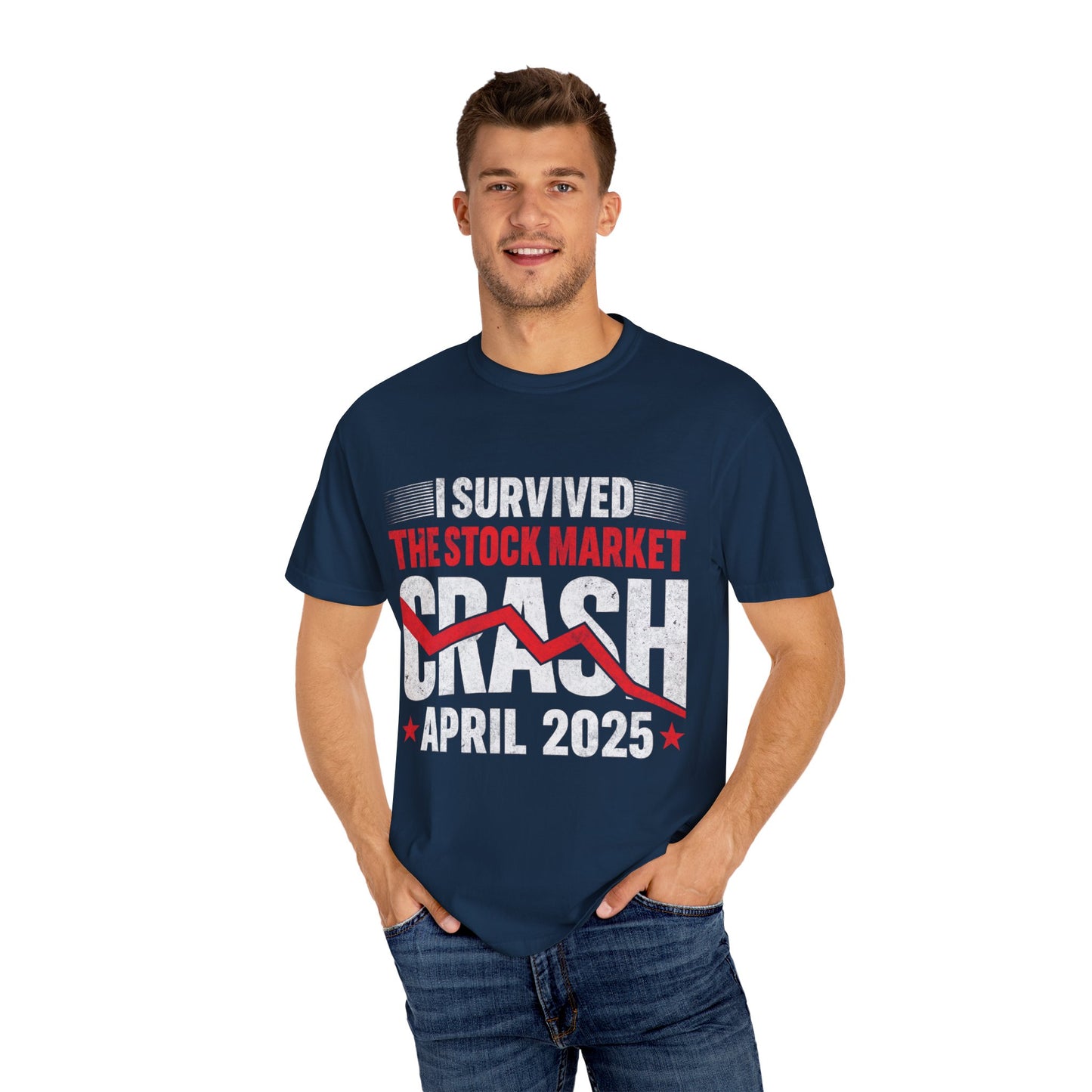 I Survived the Stock Market Crash April 2025 T-shirt