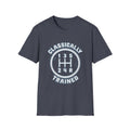 Classically Trained Stick Shift Hot Rod Gearhead Vintage Car T-Shirt