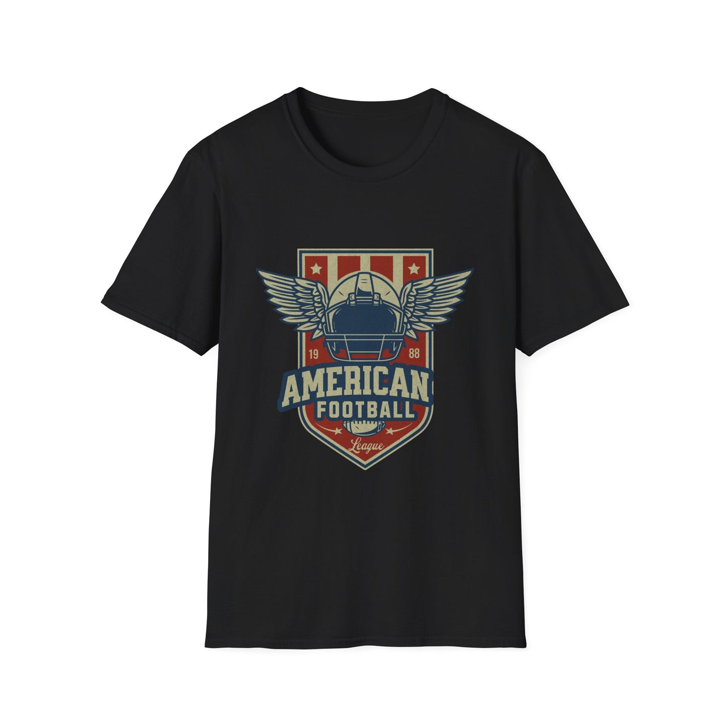 American Football League Season Vintage Football Logo T-Shirt
