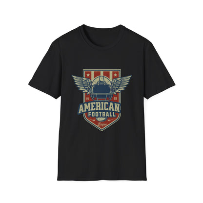 American Football League Season Vintage Football Logo T-Shirt