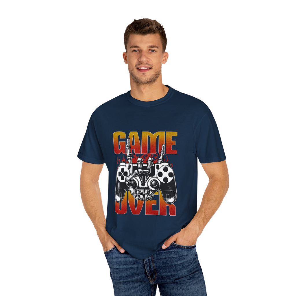 Skeleton Gamer Game Over T-shirt