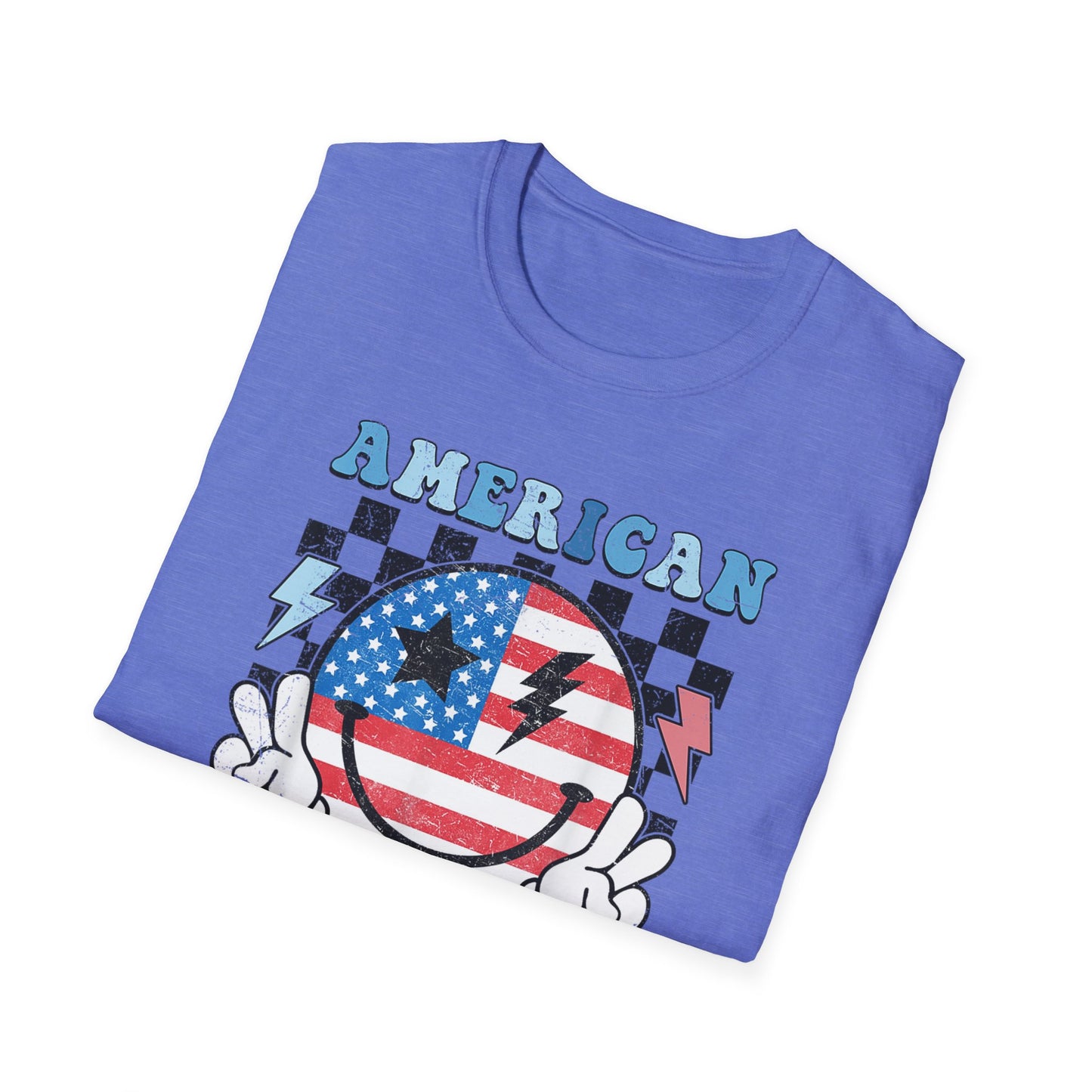 Vintage Peace Sign American Girl T-shirt
