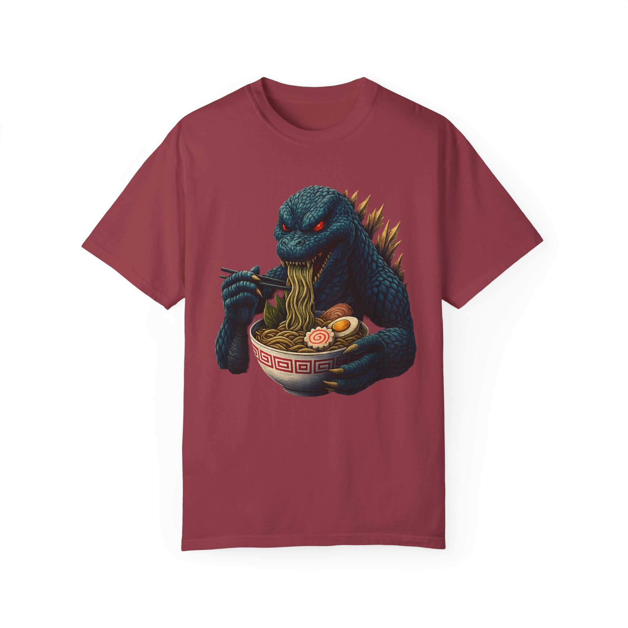 Kaiju Godzilla Eating Ramen T-shirt