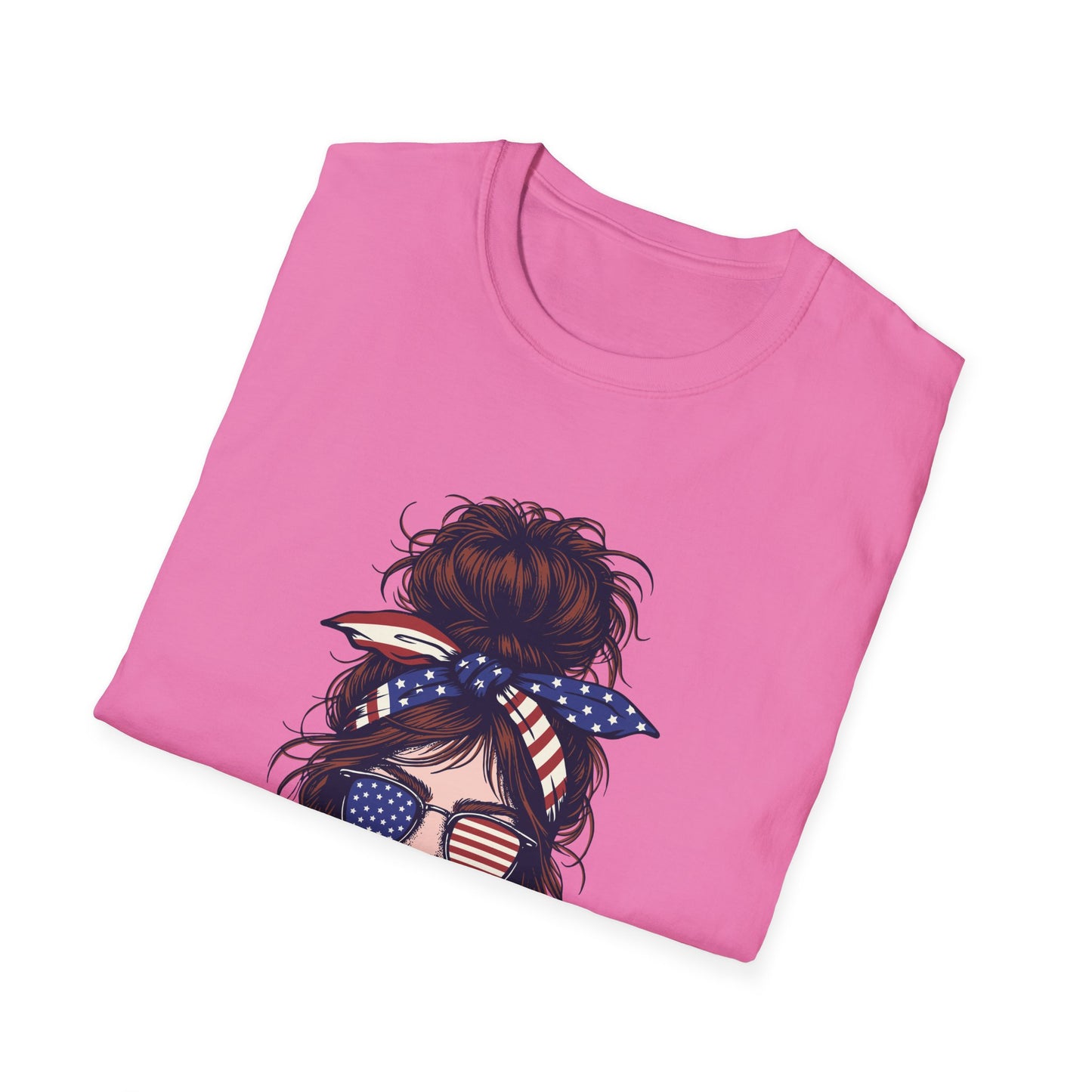 4th of July Gifts for Mothers American Mom T-shirt