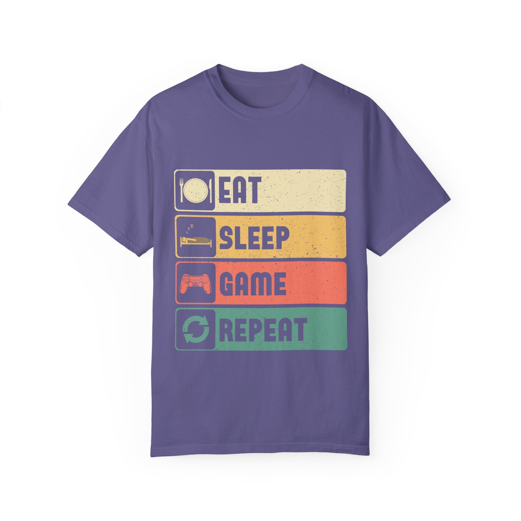 Eat Sleep Game Repeat Gamer T-Shirt