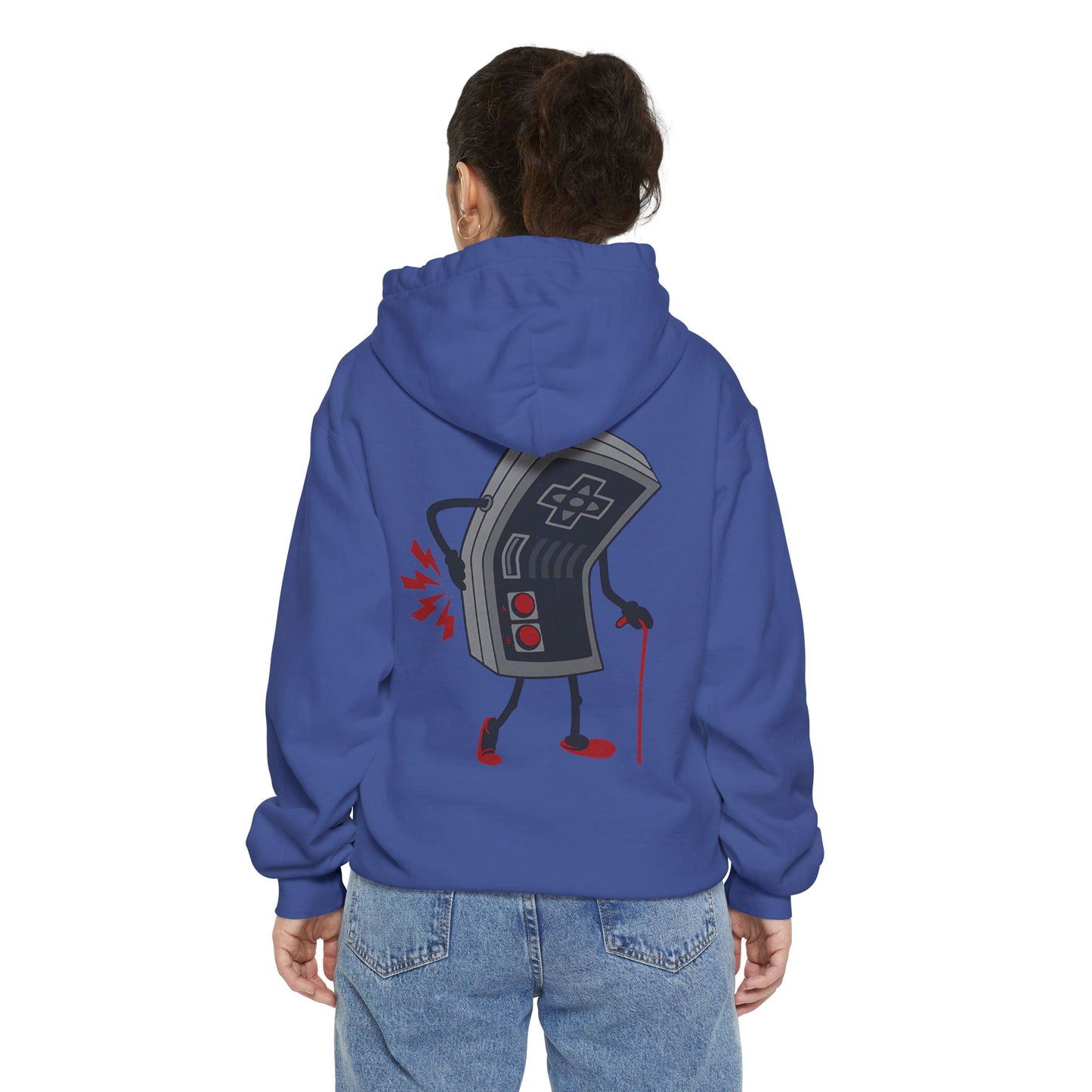 Retro Video Games Controller Old School Gamer Hoodie