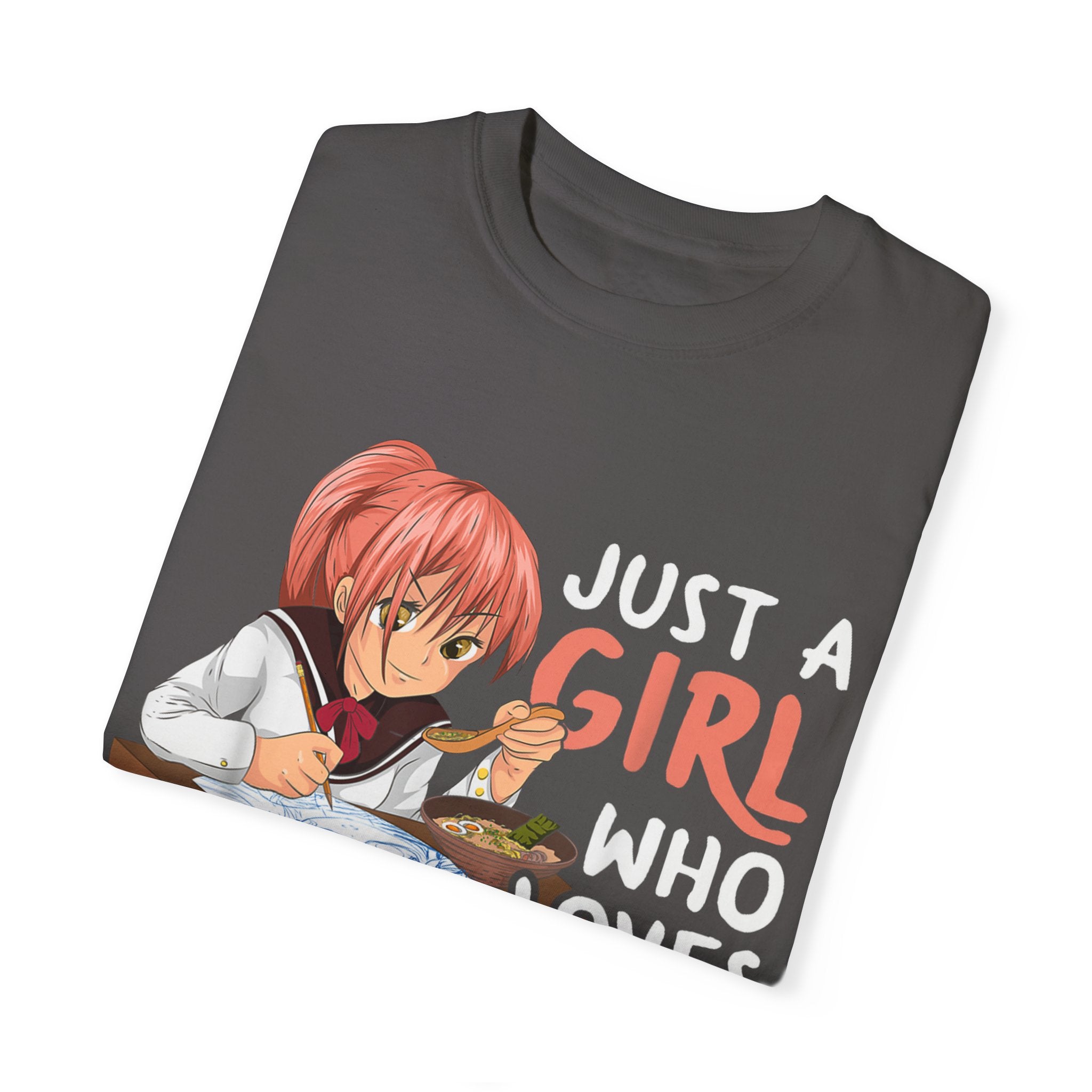 Just a Girl Who Loves Anime, Ramen & Sketching  Anime T-shirt