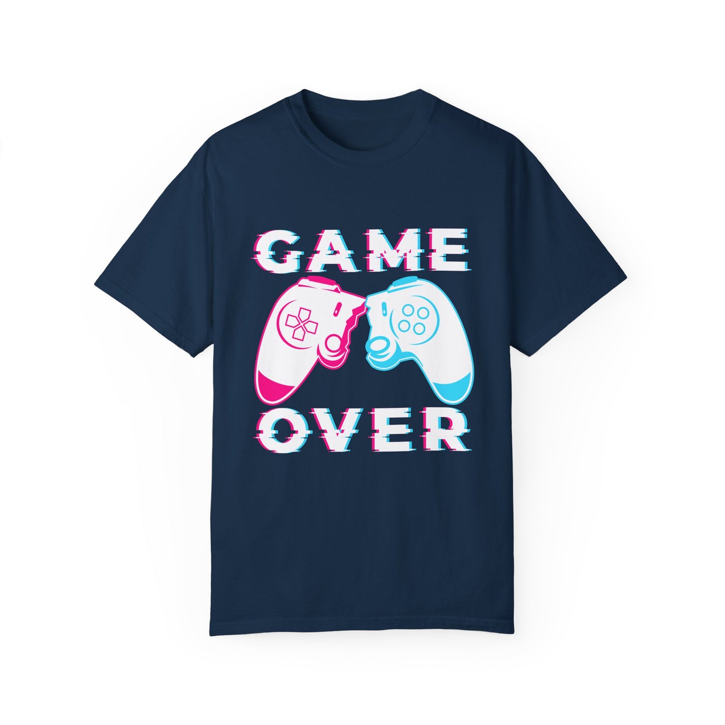 Gamer Over – Pixelated Controller T-shirt