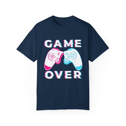 Gamer Over – Pixelated Controller T-shirt