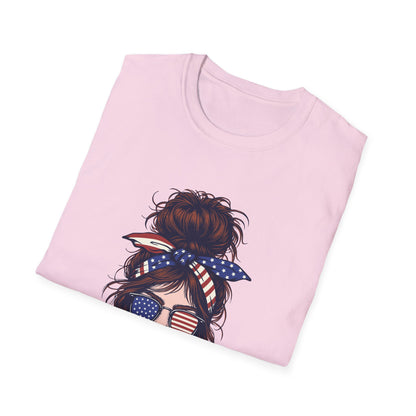 4th of July Gifts for Mothers American Mom T-shirt