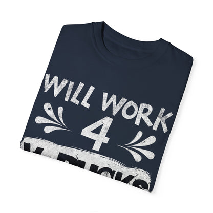 Will Work for V-Bucks Funny Gamer T-shirt