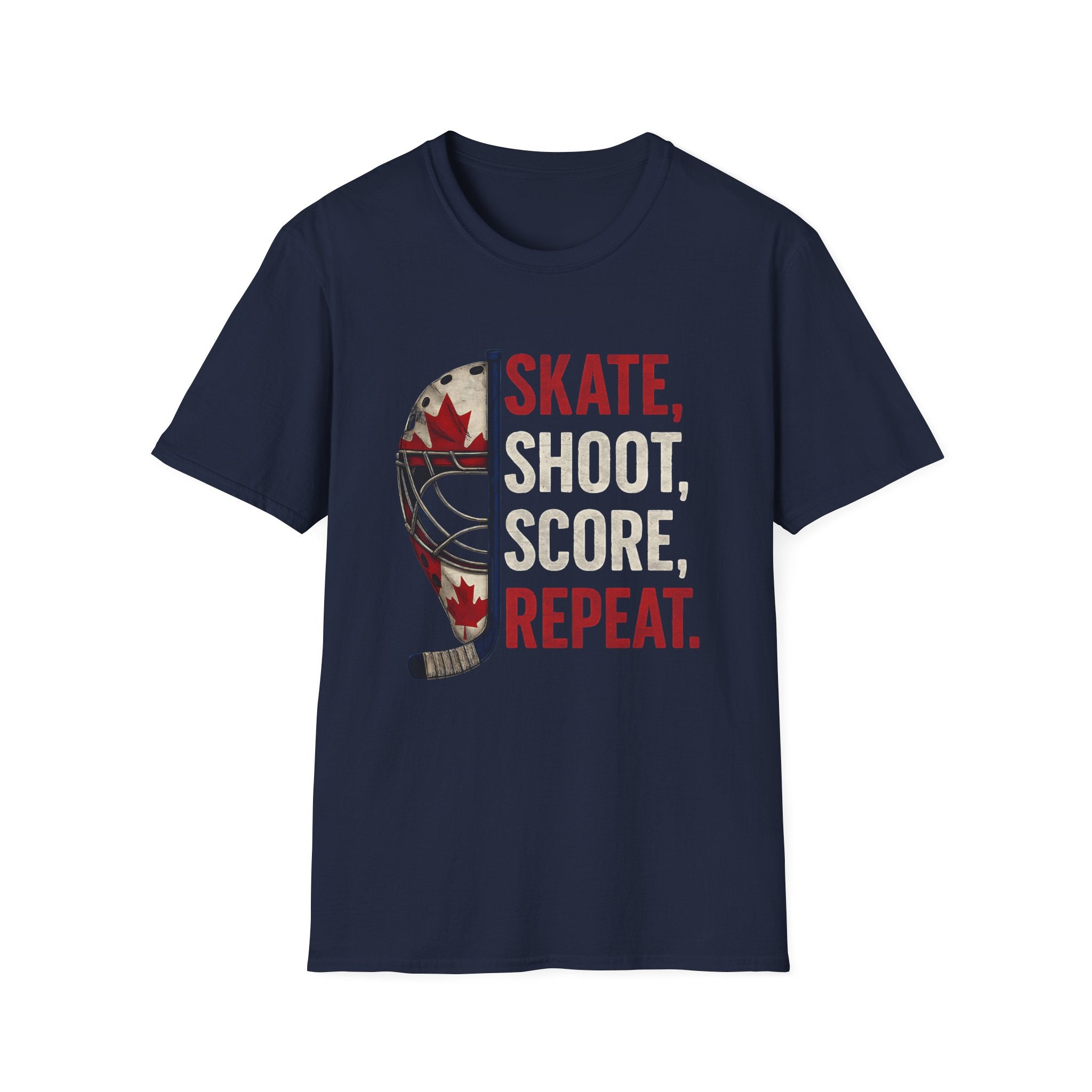 Hockey Skate Shoot Score Hockey Canada T-Shirt