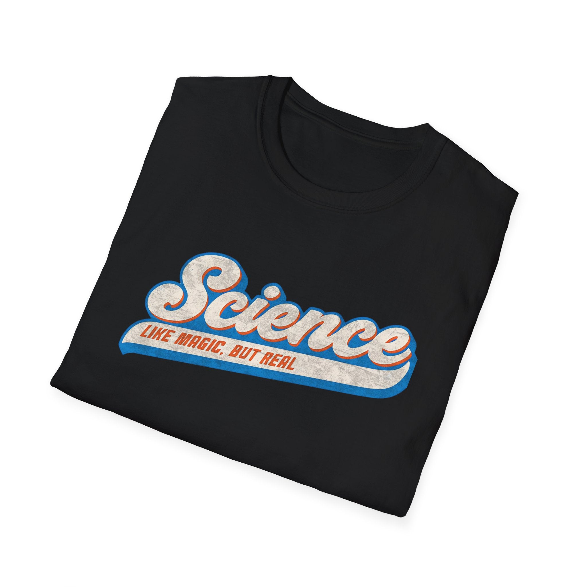 Funny Retro Science Like Magic but Real Vintage Science T-Shirt