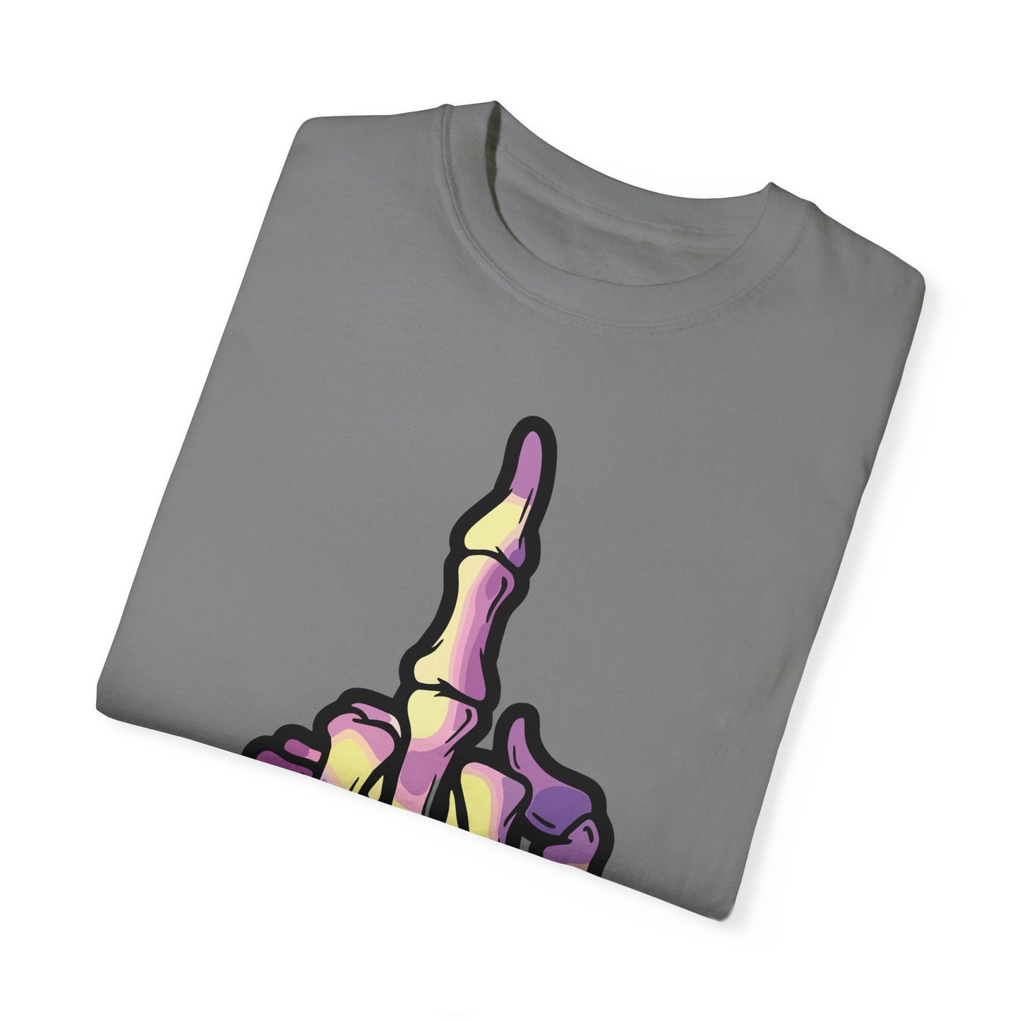 Skeleton Hand F You Streetwear T-shirt