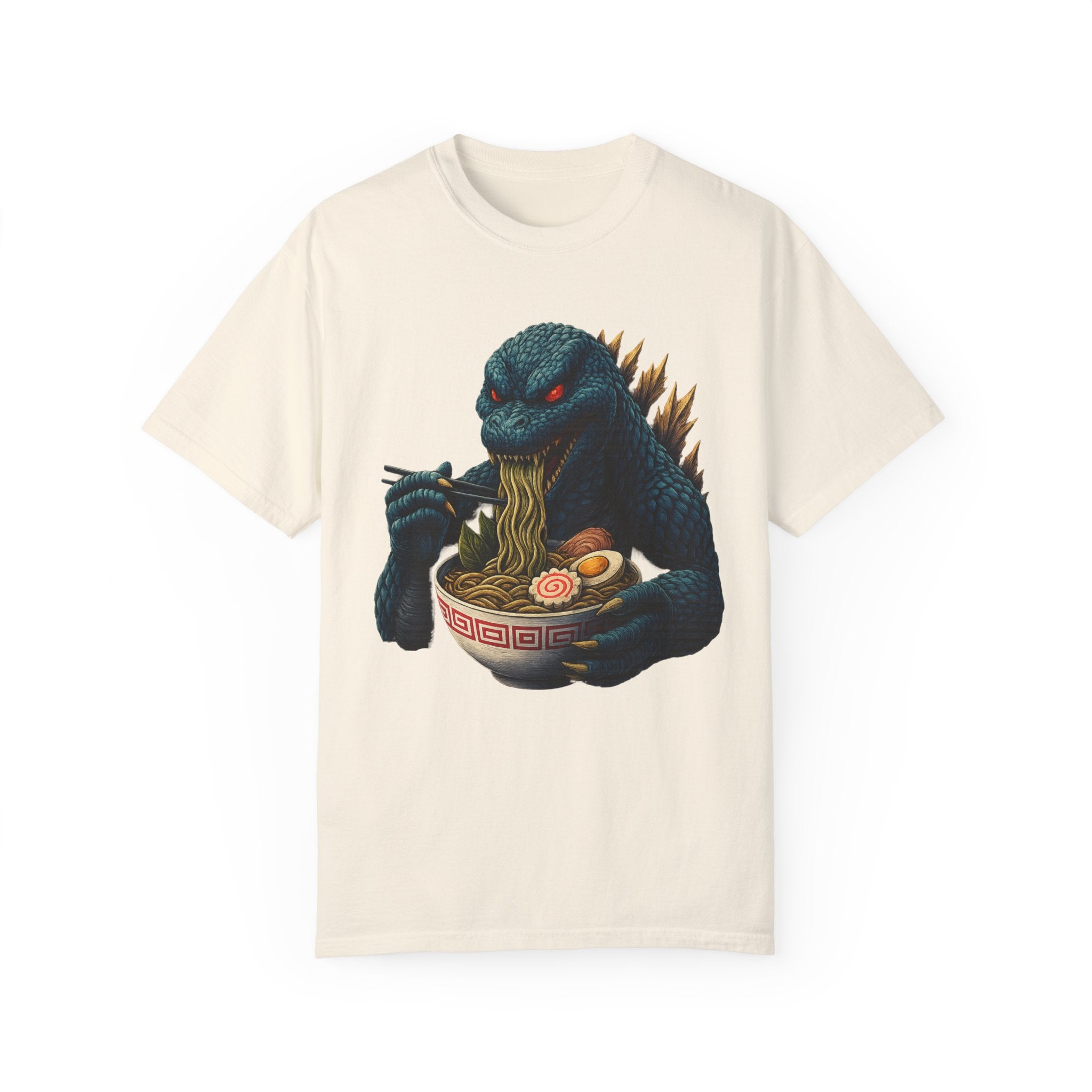 Kaiju Godzilla Eating Ramen T-shirt