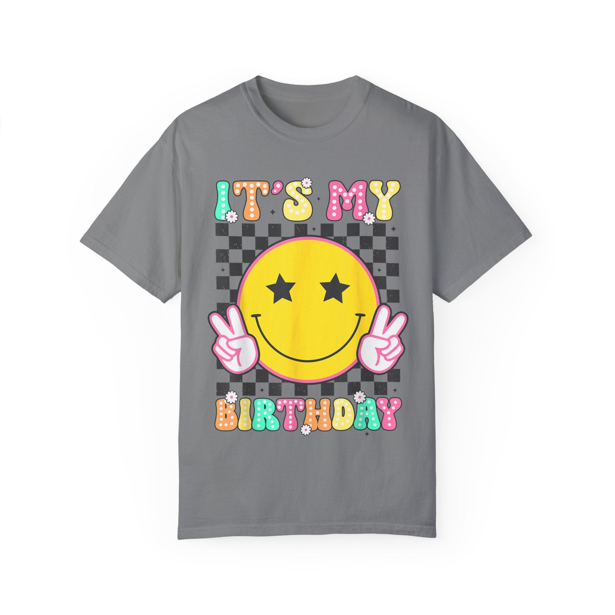 It’s My Birthday Smiley Face T-shirt