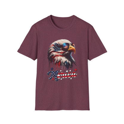 US Bald Eagle ‘MERICA 4th of July T-shirt