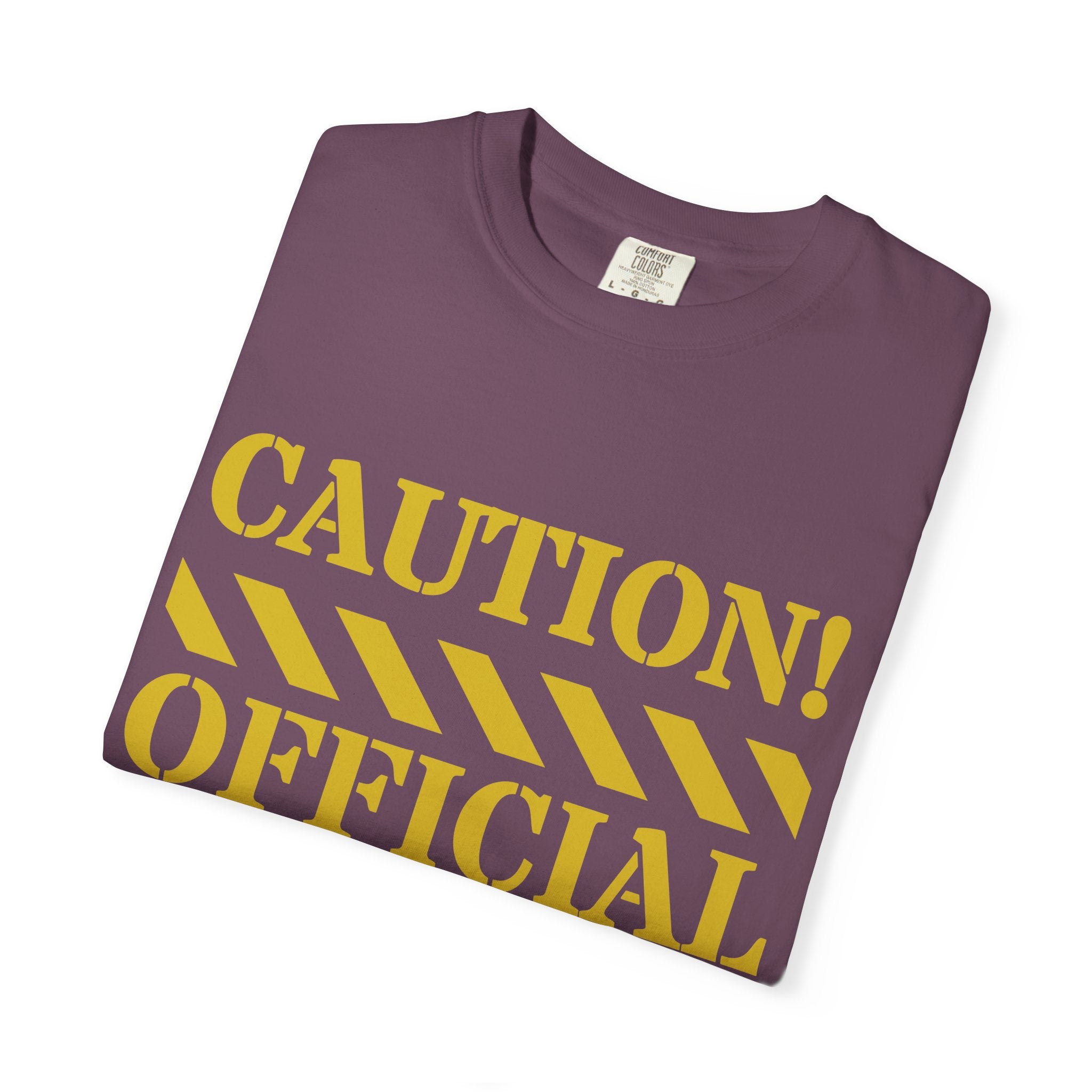 Caution! Official Teenager T-Shirt — 'May Contain Attitude' Youth Graphic Tee