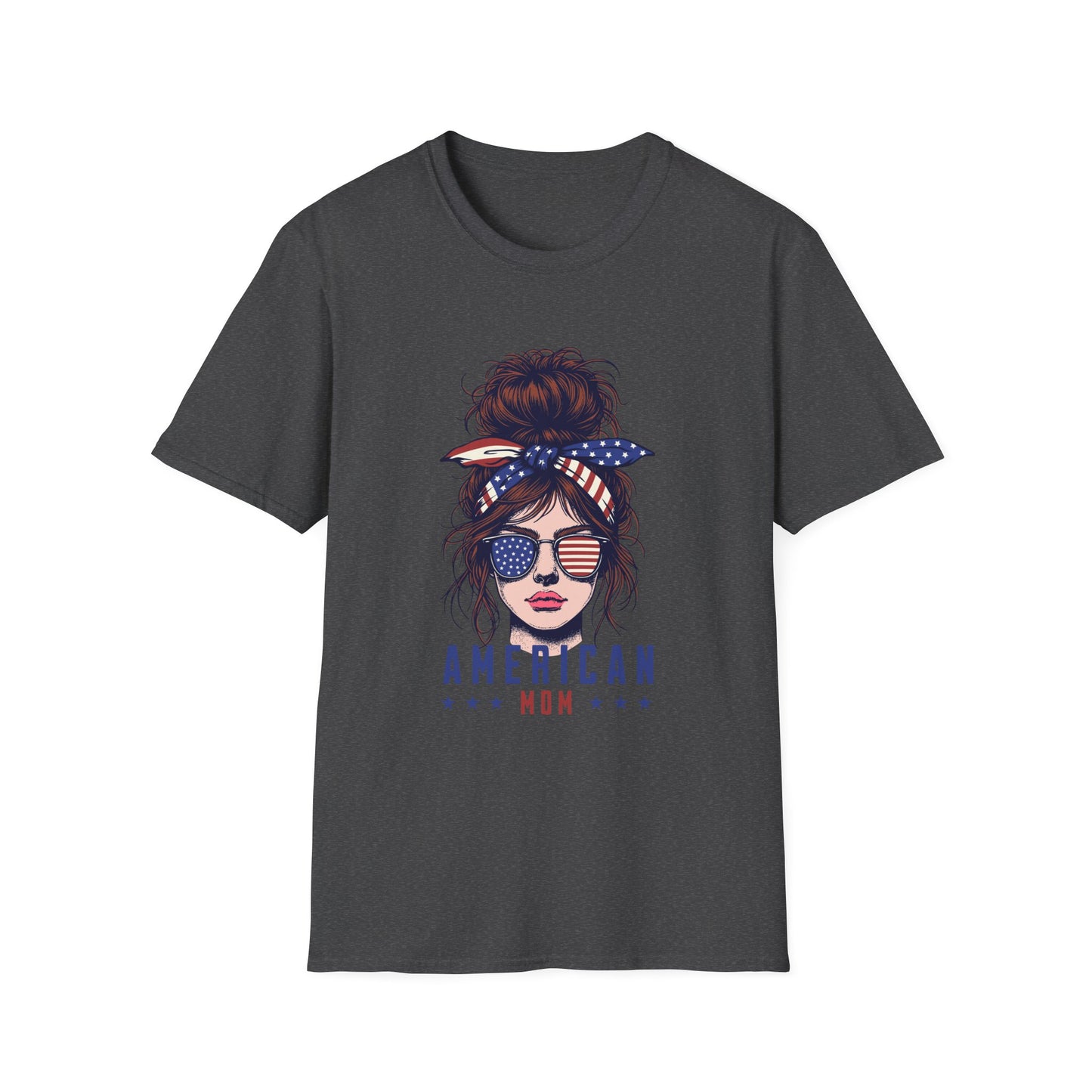 4th of July Gifts for Mothers American Mom T-shirt