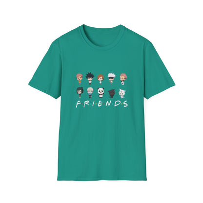 Japanese Anime Culture Super Heroes Friends JJK 0 T-Shirt