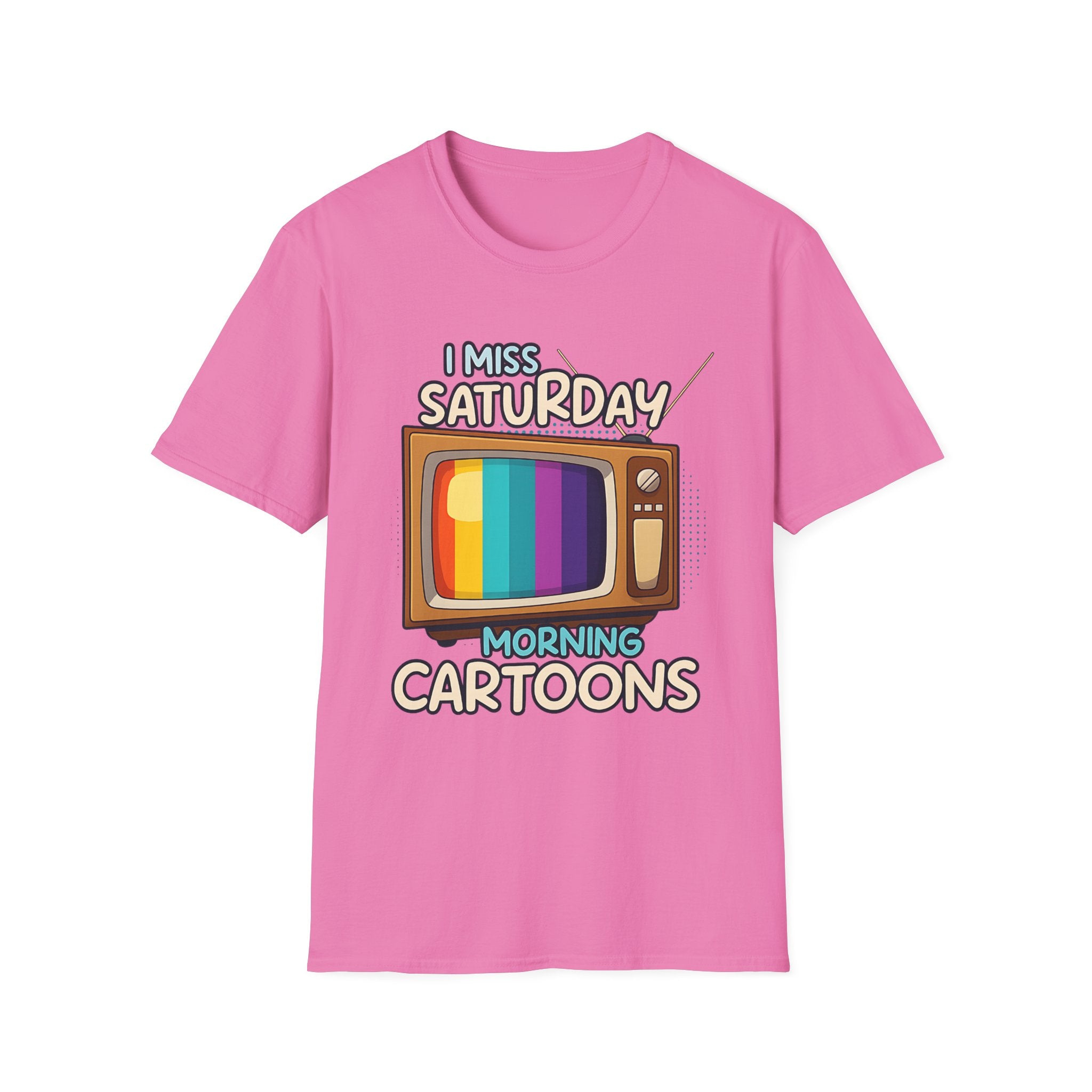 Funny Pop Culture Cartoons Retro 80s Retro Cartoons TV T-shirt