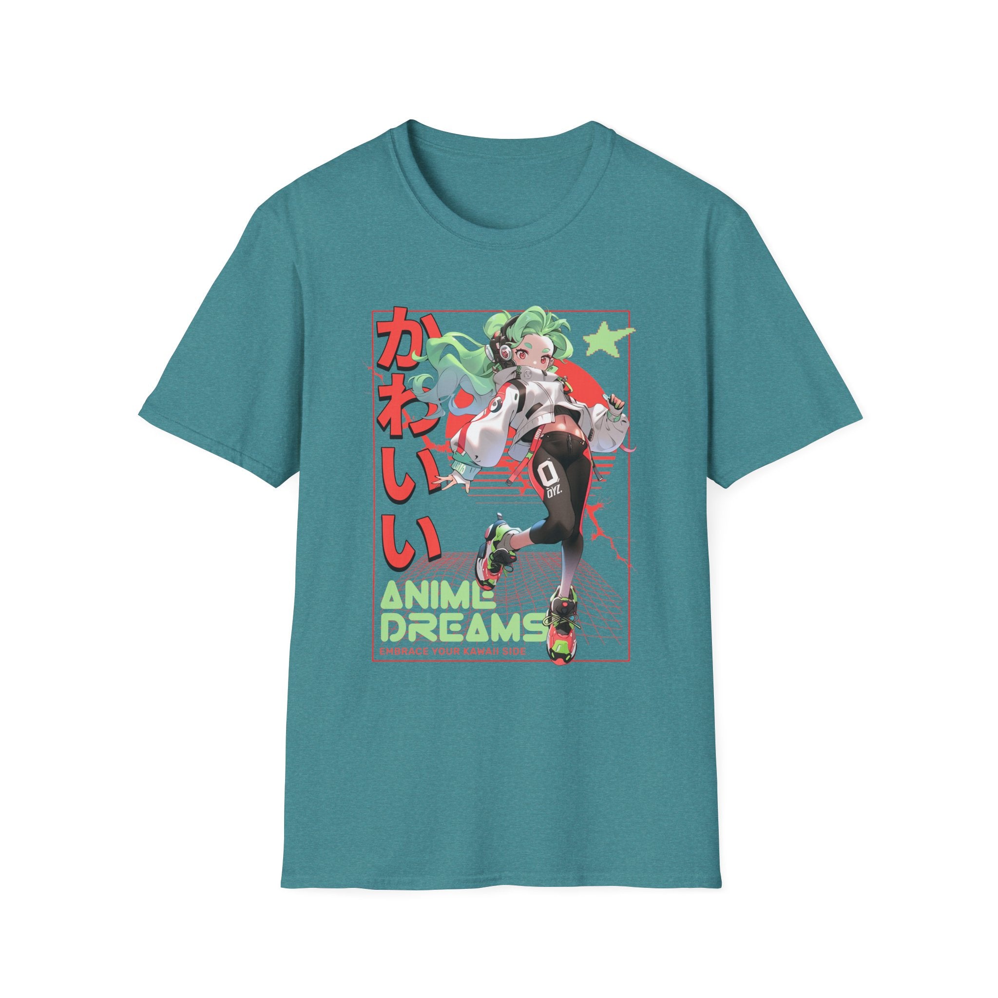 Teenage Kawaii Anime Dreams Japanese Anime Girl T-Shirt