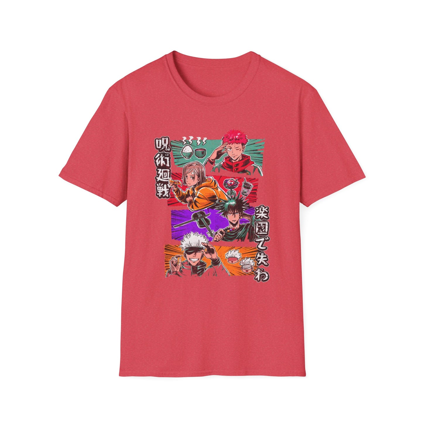 Japan Pop Culture Stars Anime Heroes T-Shirt