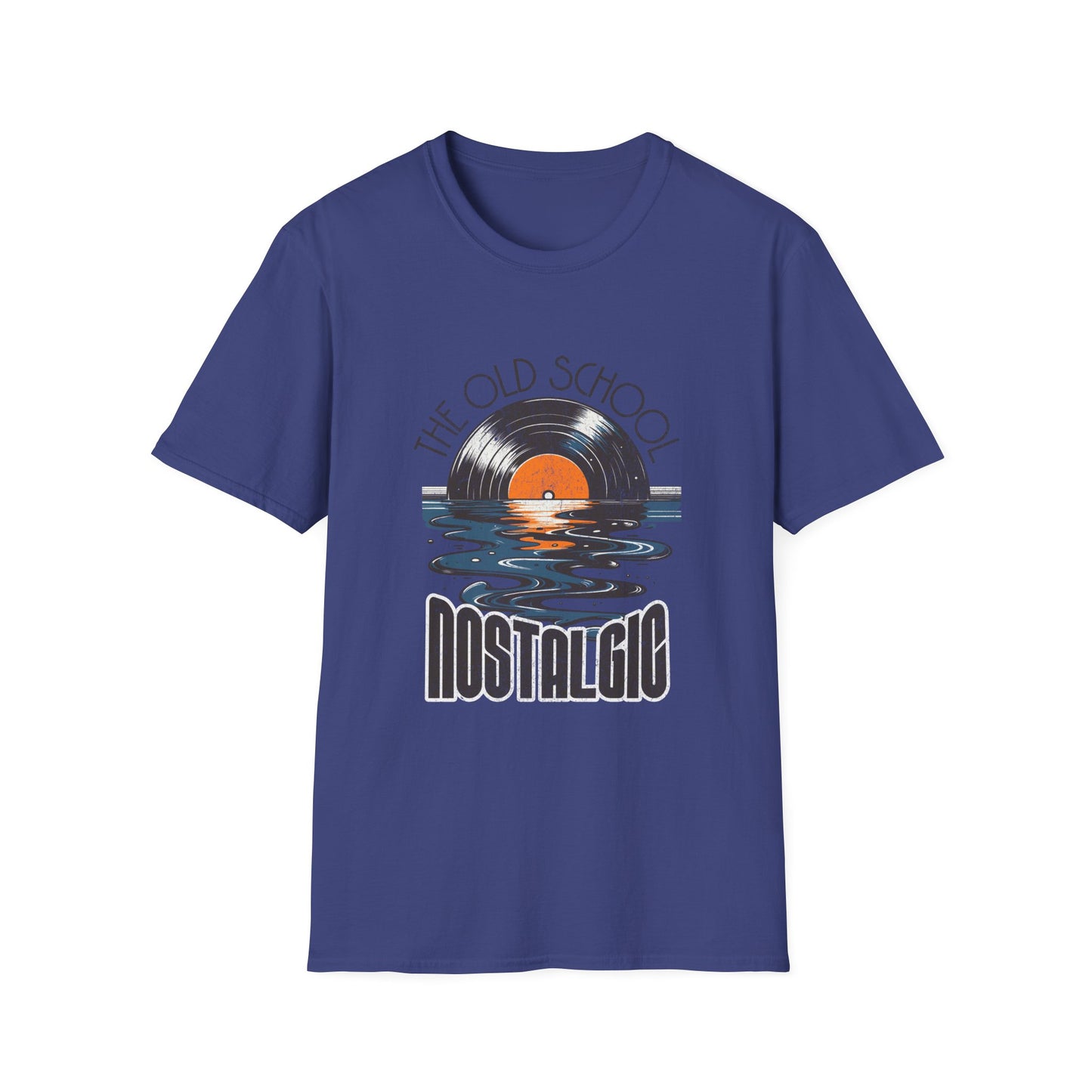Retro Nostalgic Vintage Vinyl Music T-shirt