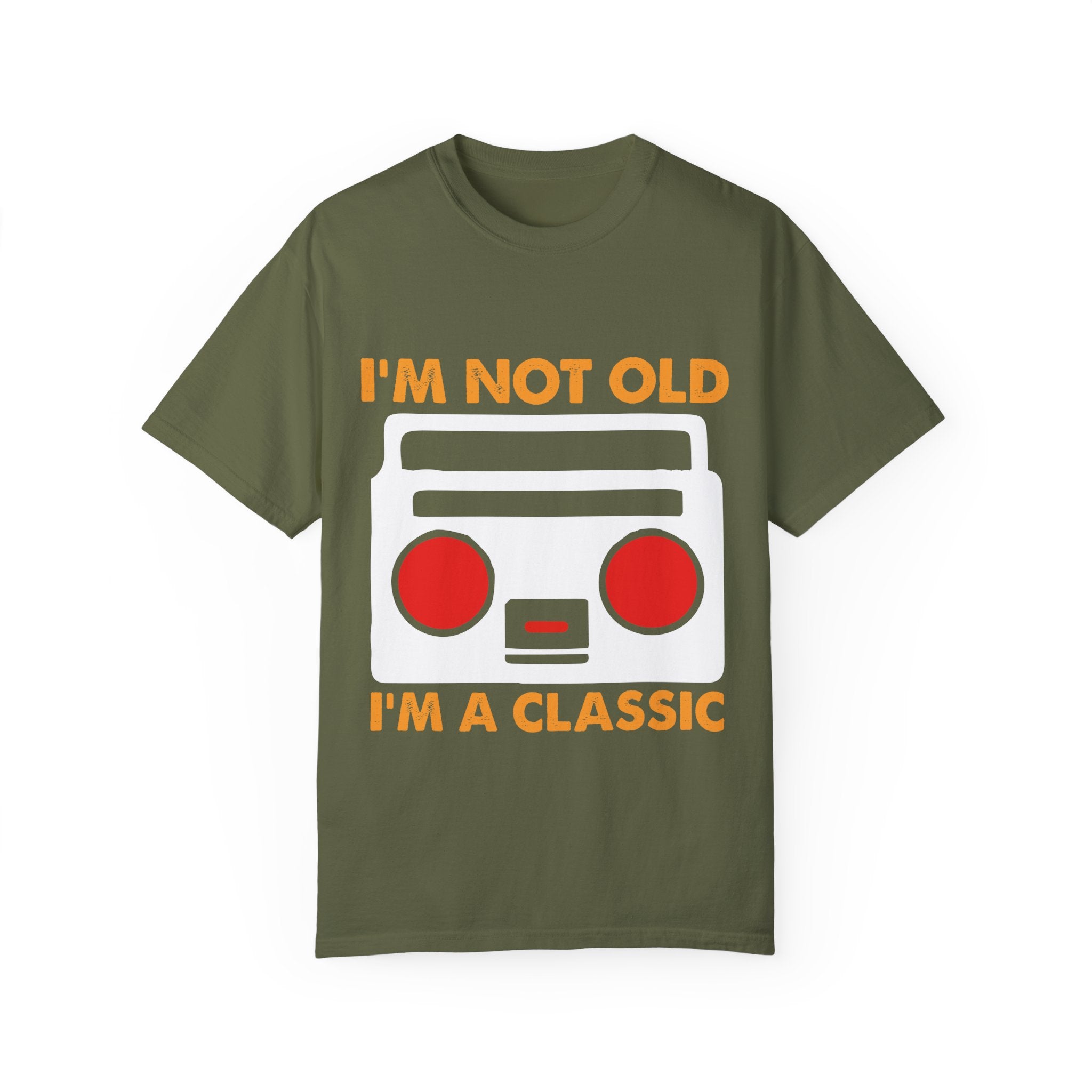 I'm Not Old, I'm a Classic – Retro Music Boombox T-shirt