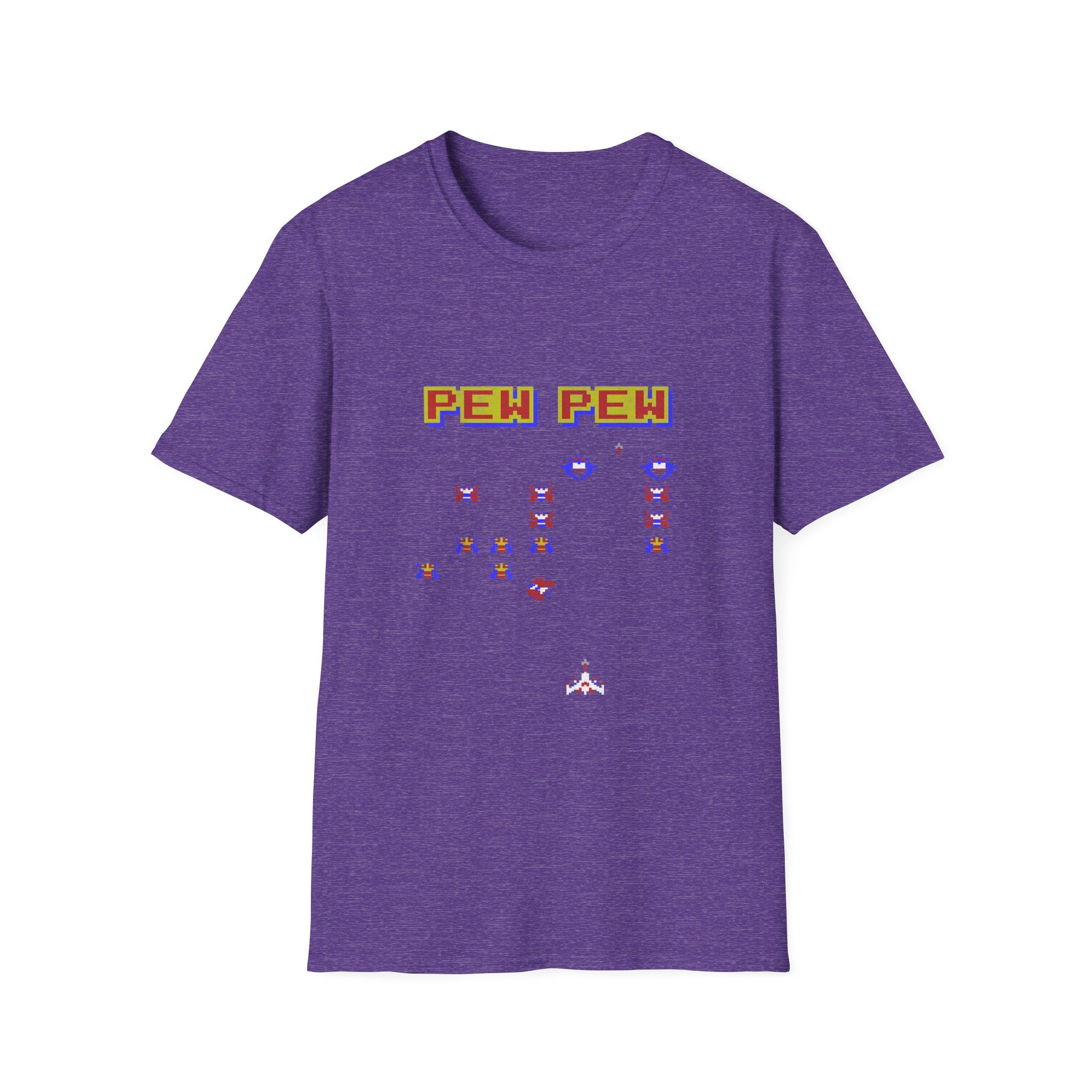 PEW PEW Retro Video Game Vintage Gaming Gamer T-Shirt