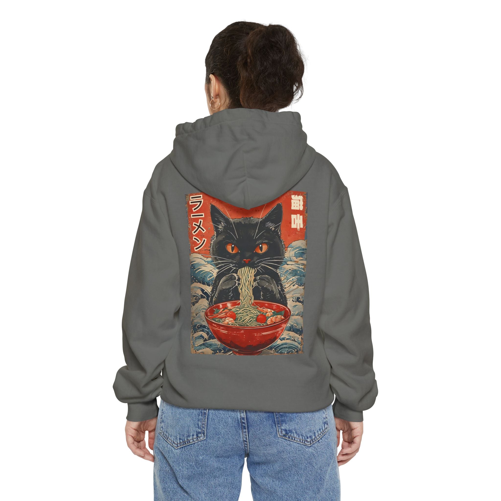 Ramen & Relax – Cat Japanese Culture Hoodie