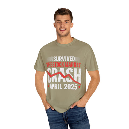 I Survived the Stock Market Crash April 2025 T-shirt