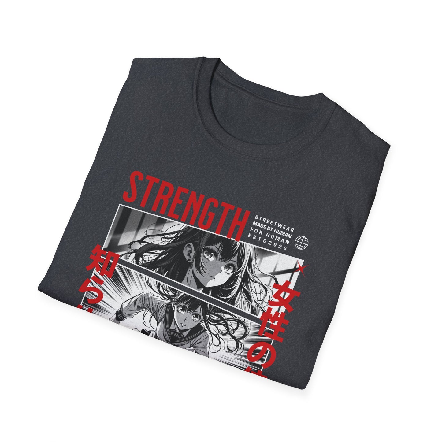 Nakira Strength Anime Girl T-Shirt
