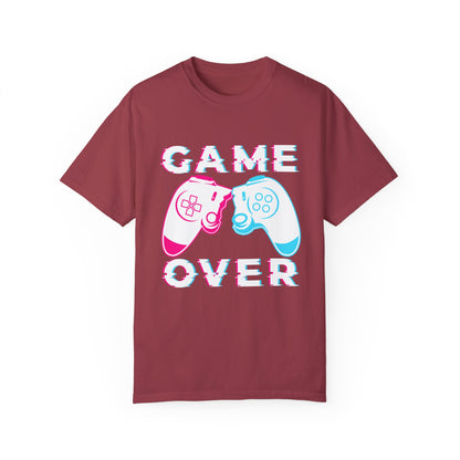 Gamer Over – Pixelated Controller T-shirt