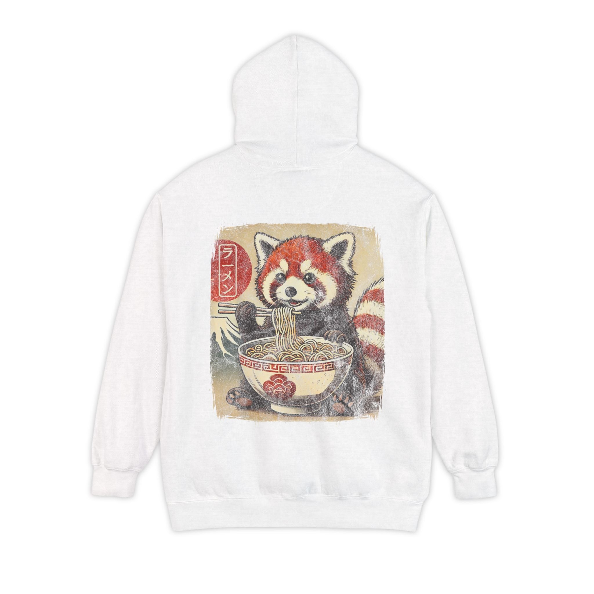 Japanese Anime Red Panda Ramen Hoodie