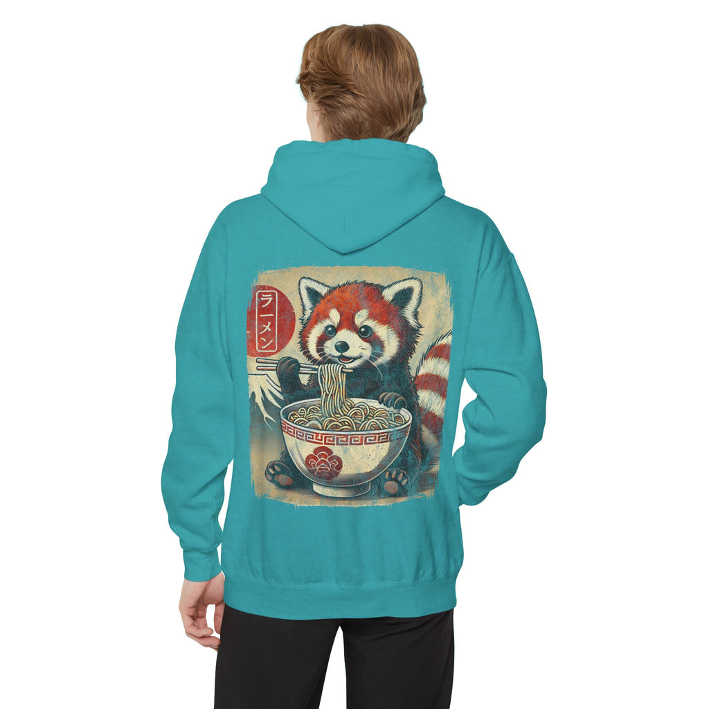 Japanese Anime Red Panda Ramen Hoodie