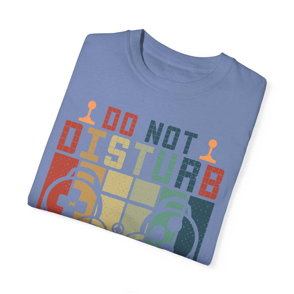 Do Not Disturb, I Am Gaming Retro Gamer T-shirt