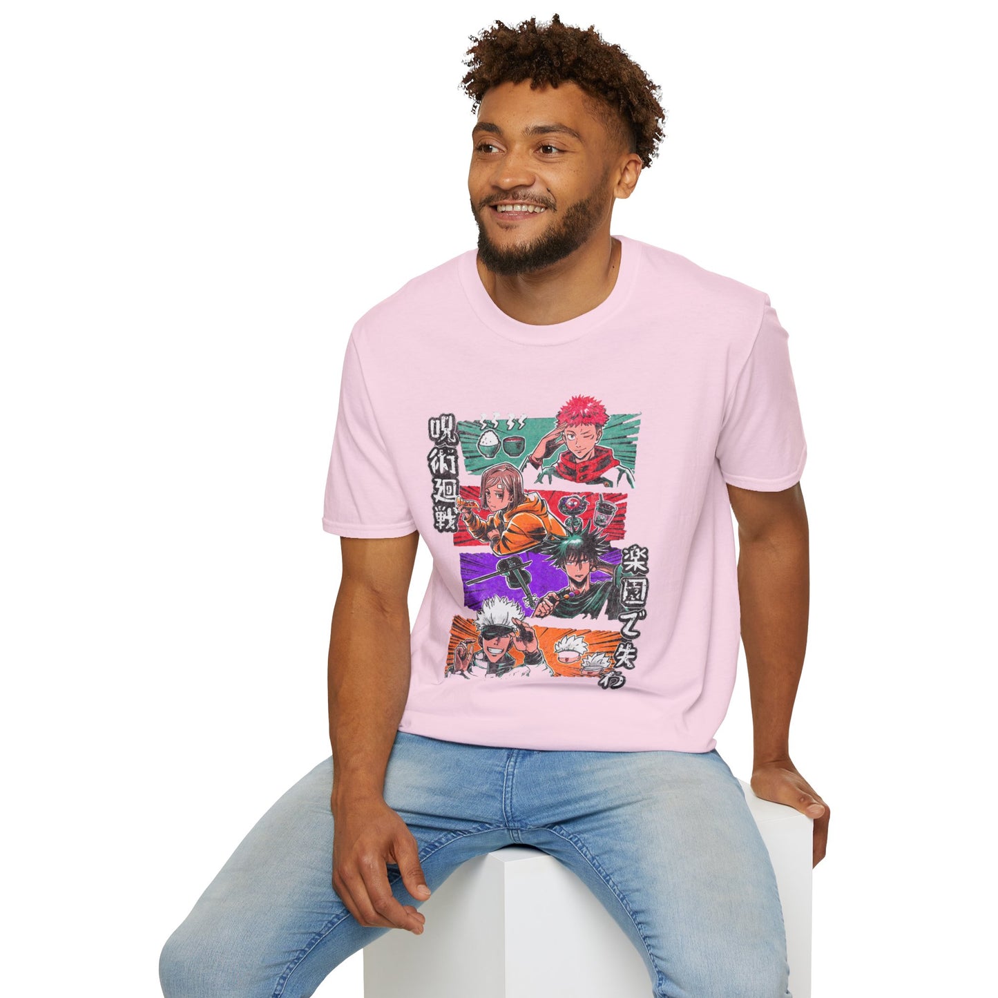 Japan Pop Culture Stars Anime Heroes T-Shirt