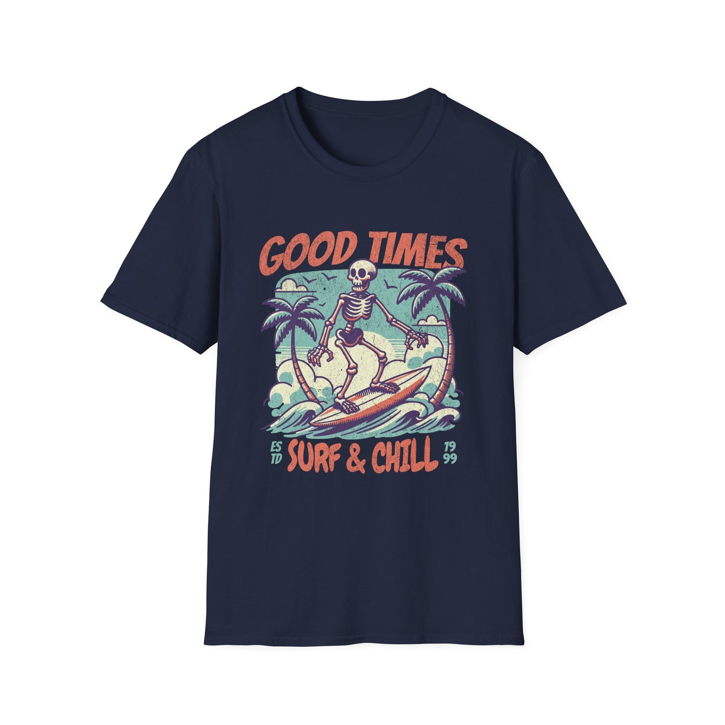 Vintage Good Time Surf & Chill T-Shirt