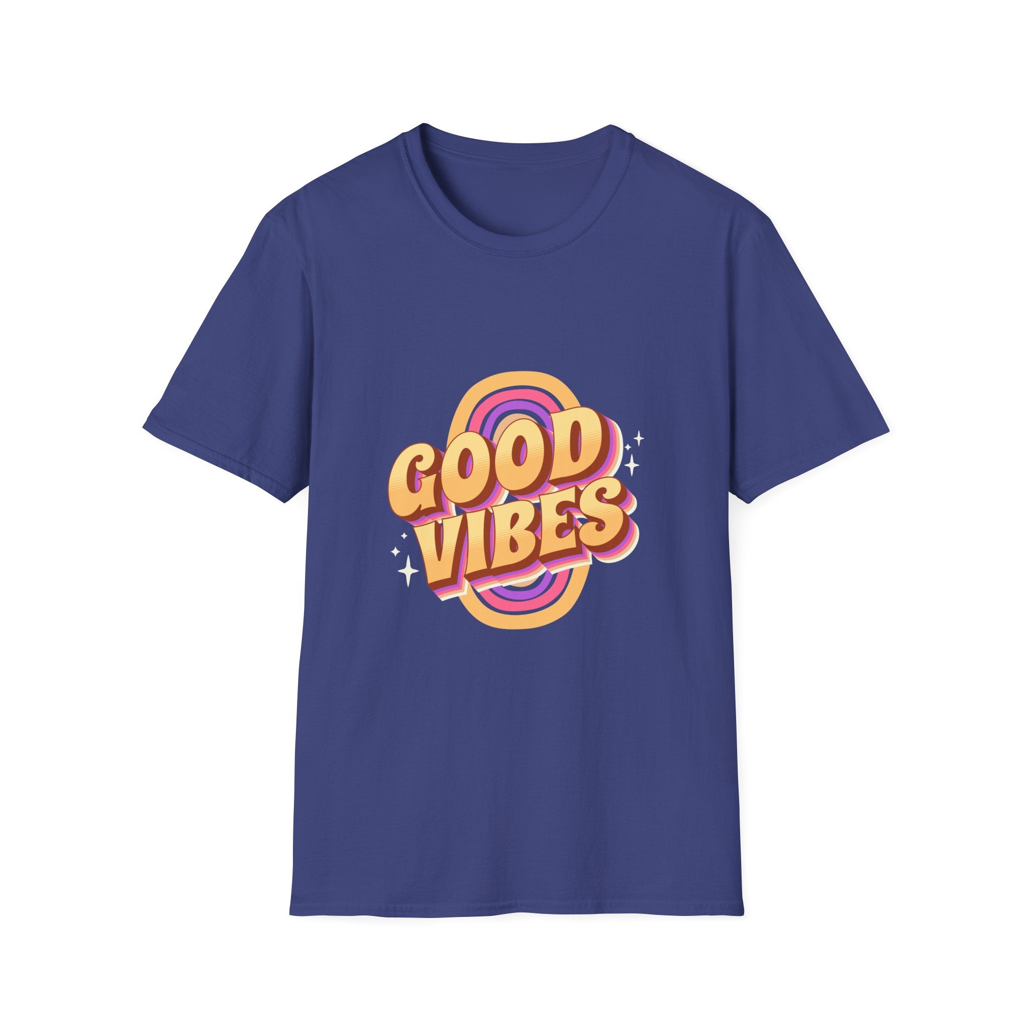 Retro 80s Old School Good Vibes Retro T-Shirt