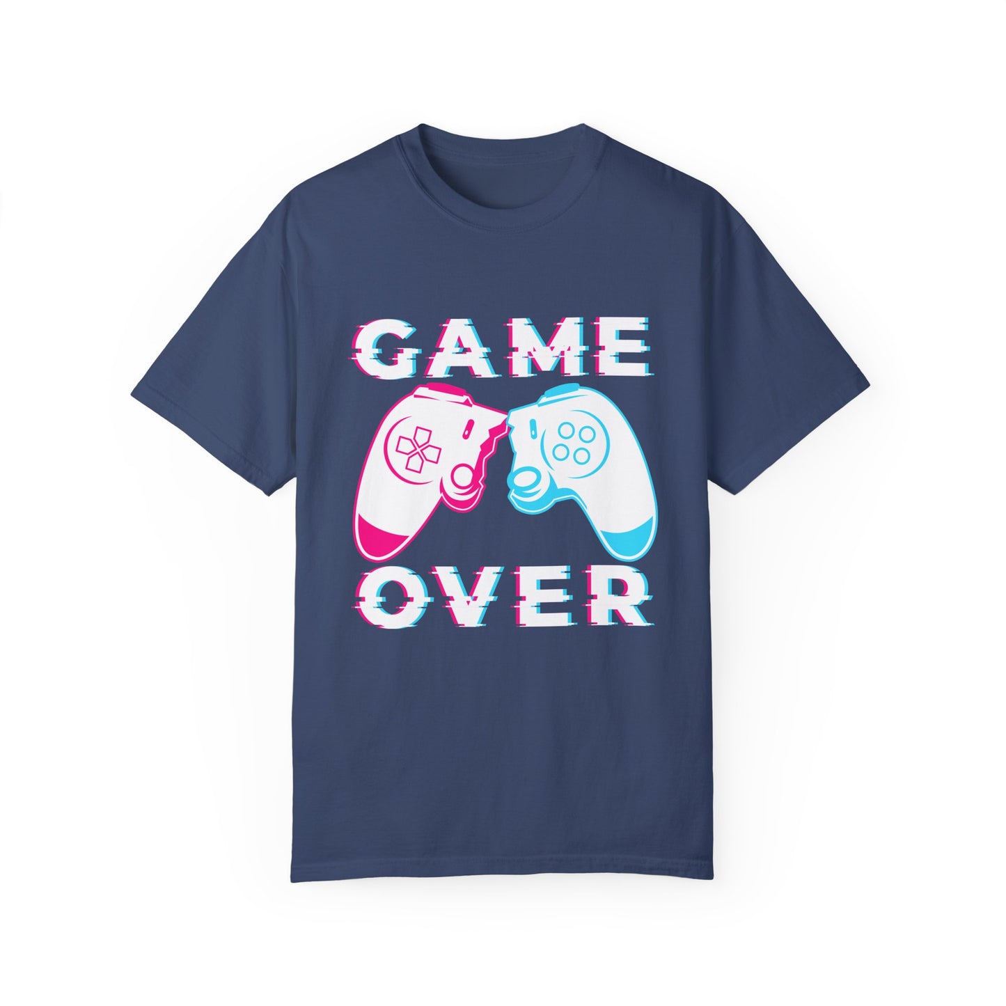 Gamer Over – Pixelated Controller T-shirt