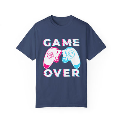 Gamer Over – Pixelated Controller T-shirt