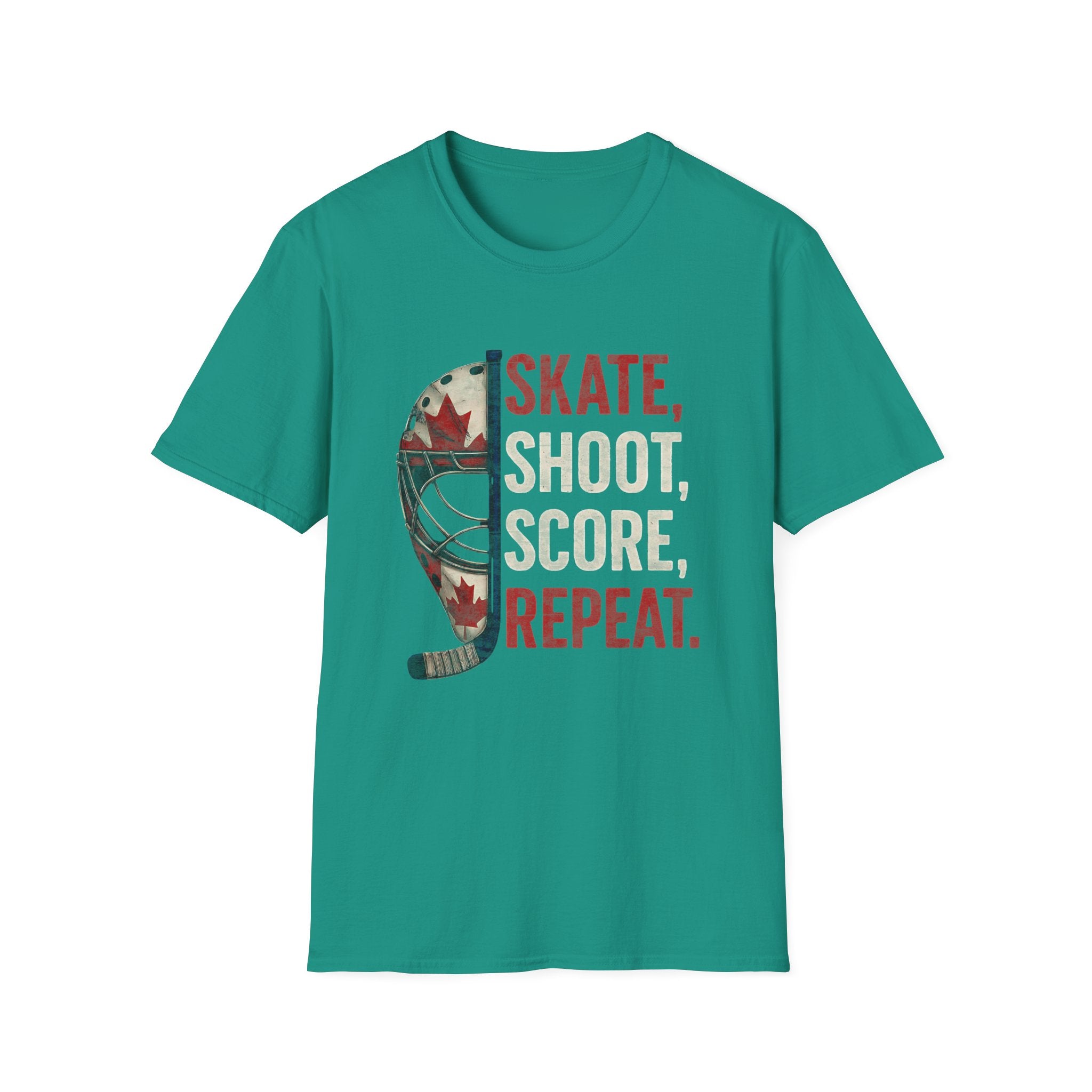 Hockey Skate Shoot Score Hockey Canada T-Shirt
