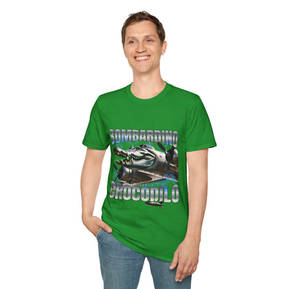 Funny Meme Bombardino Crocodilo T-shirt