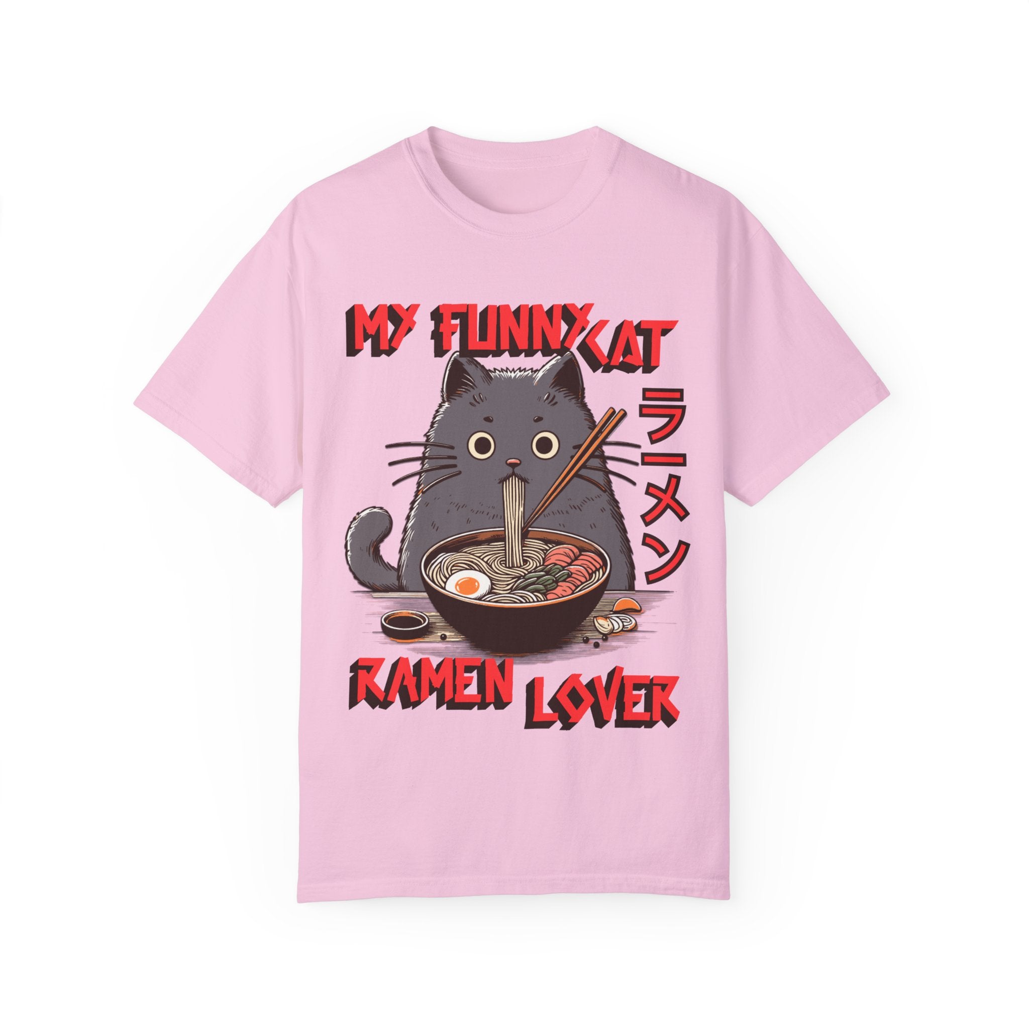 My Funny Cat Ramen Anime Lover T-shirt
