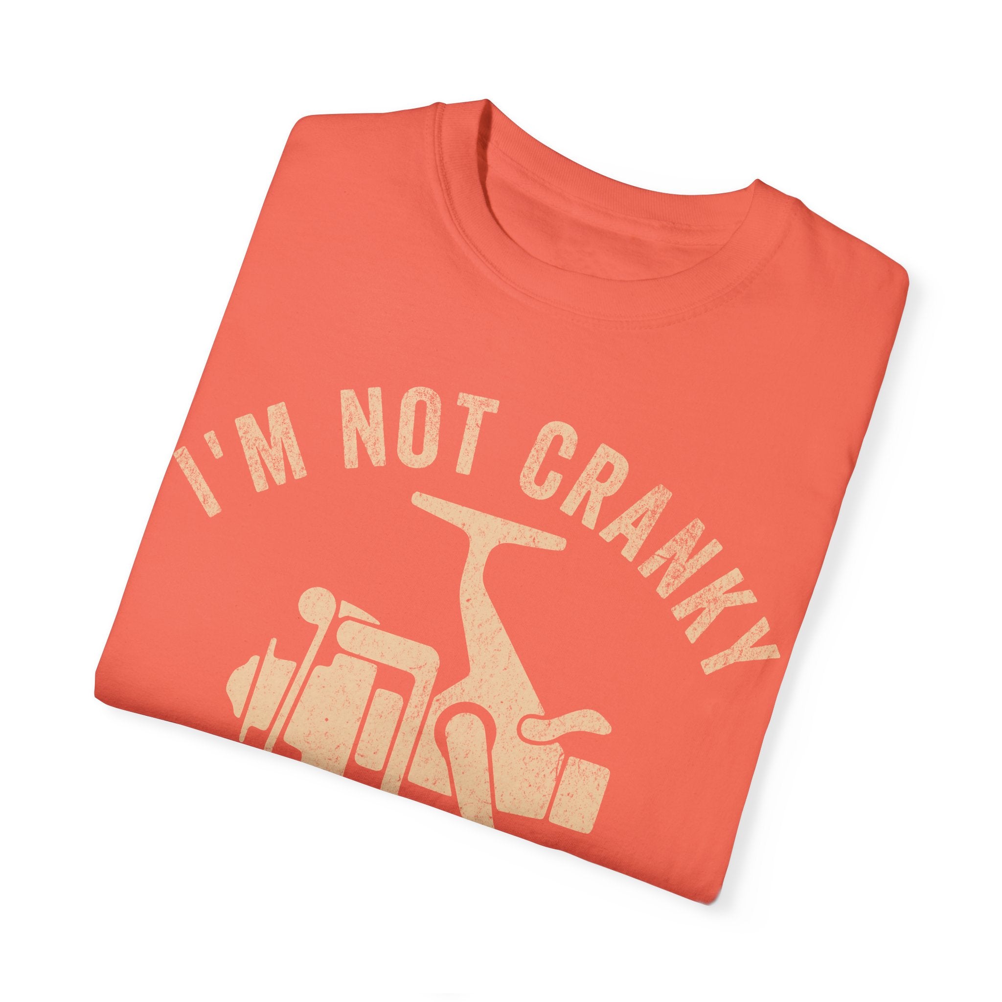 Fisher Dad – I’m Not Cranky, I Just Keep It Reel Father’s Day T-shirt