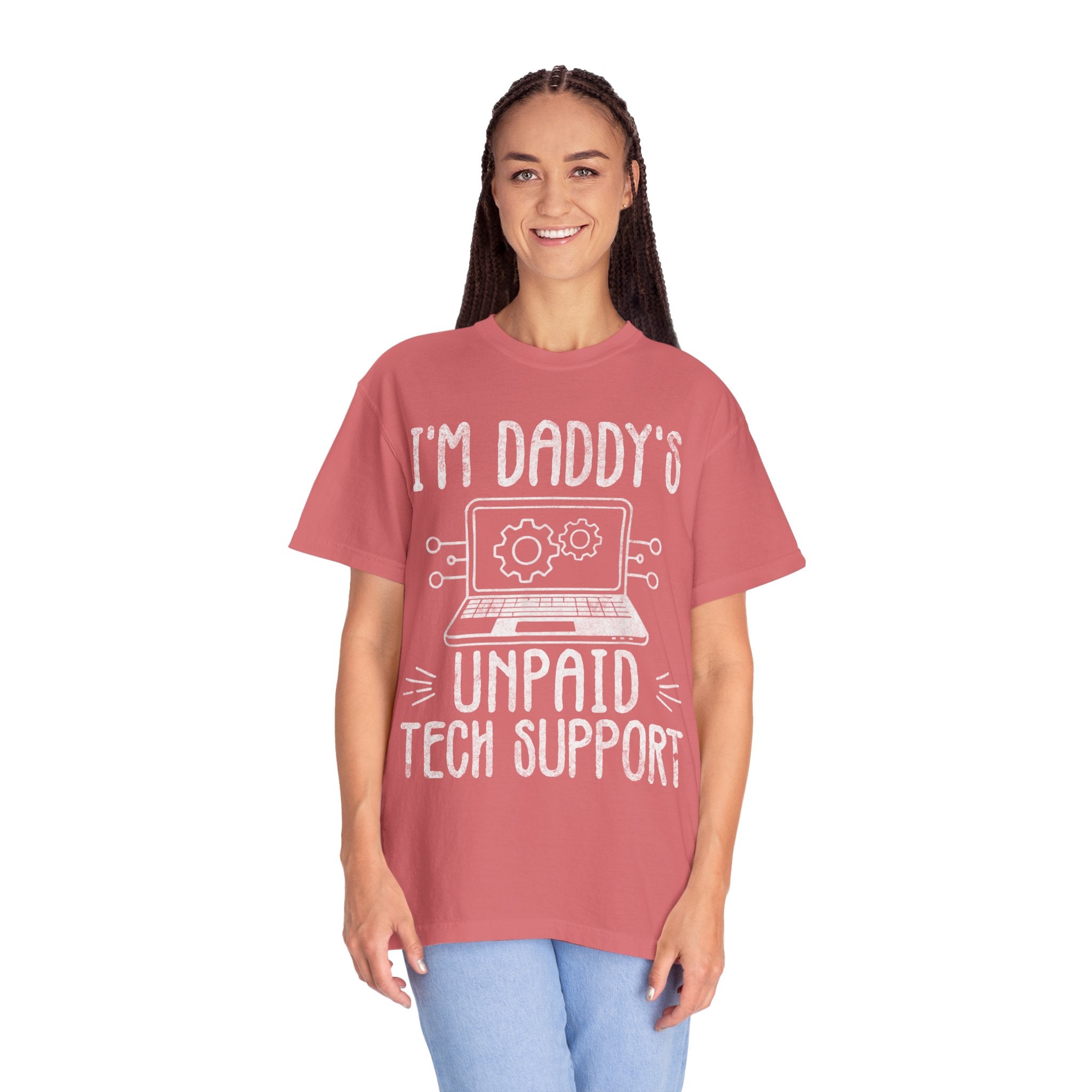 I'm Daddy's Unpaid Tech Support Funny T-shirt