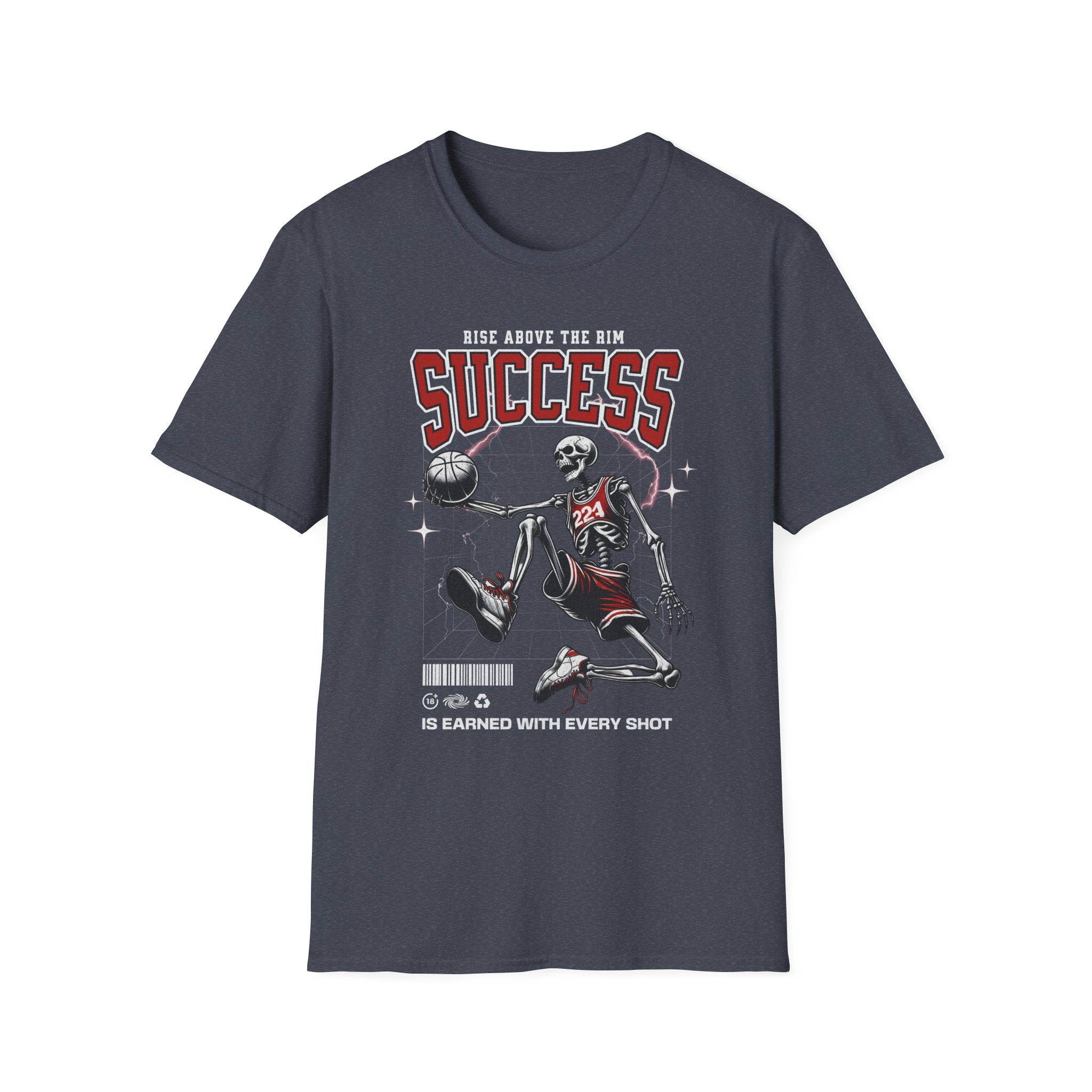Rise Above the Rim Basketball T-Shirt