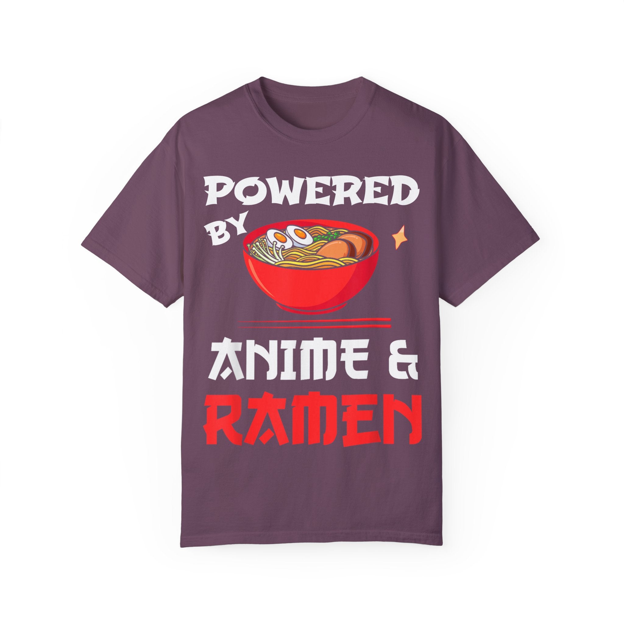 Powered by Anime & Ramen Anime T-shirt